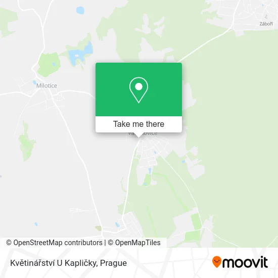 Květinářství U Kapličky map