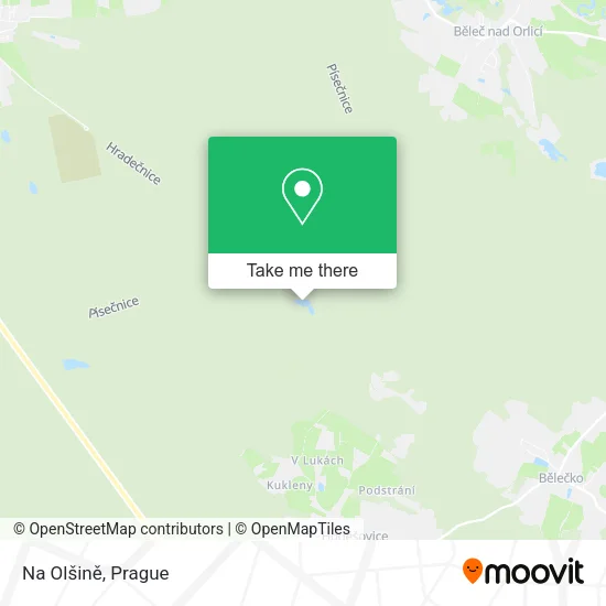 Карта Na Olšině