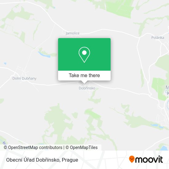 Obecní Úřad Dobřínsko map