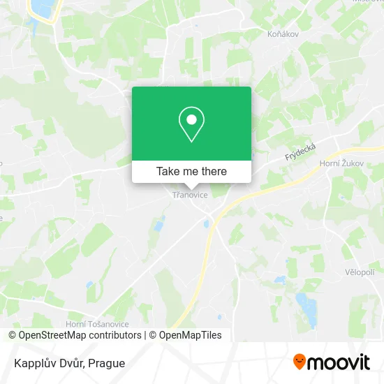 Карта Kapplův Dvůr
