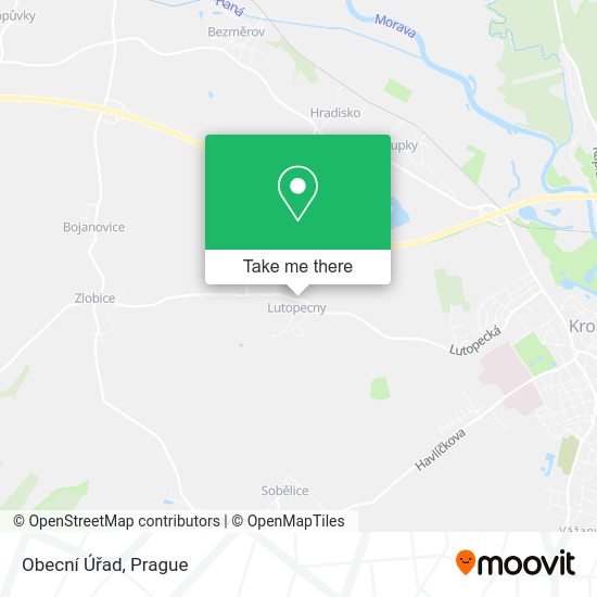 Obecní Úřad map