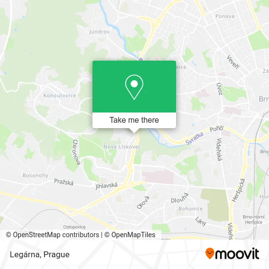 Карта Legárna