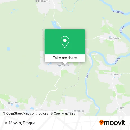 Карта Višňovka