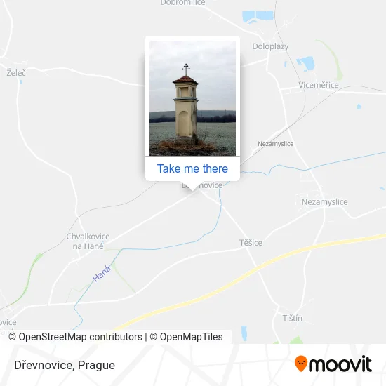 Карта Dřevnovice
