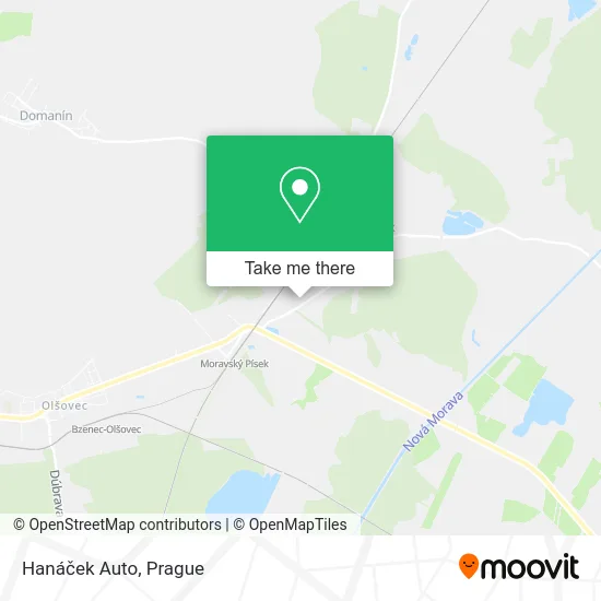 Карта Hanáček Auto