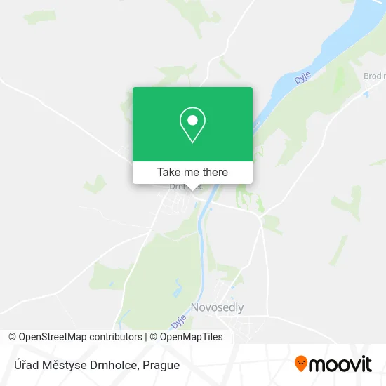 Карта Úřad Městyse Drnholce