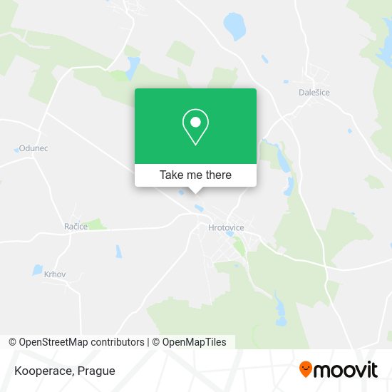 Карта Kooperace