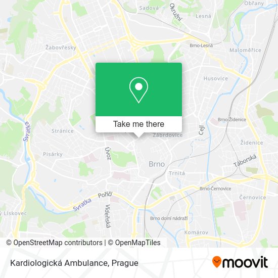 Kardiologická Ambulance map