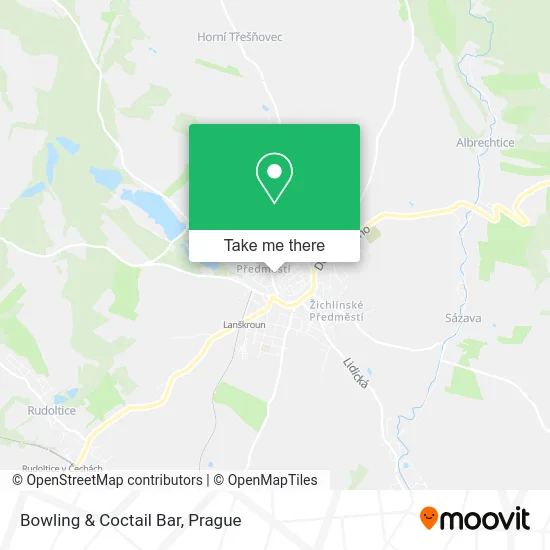 Карта Bowling & Coctail Bar