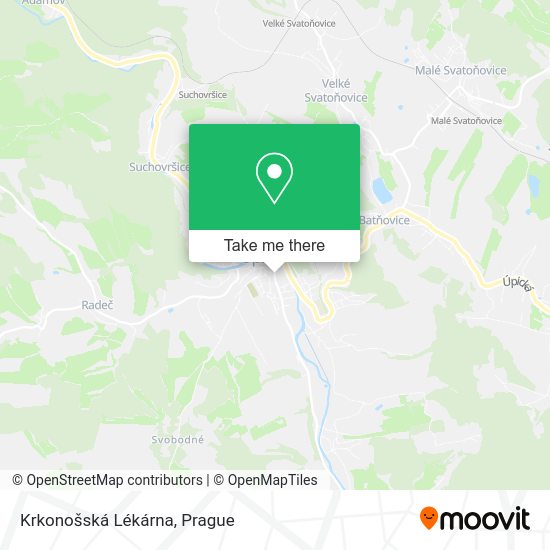 Krkonošská Lékárna map