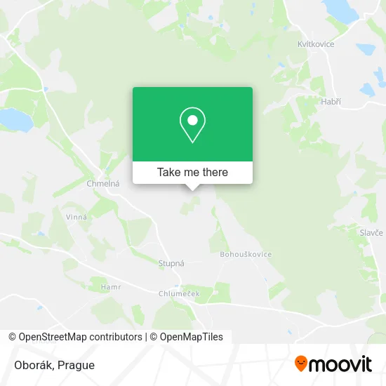 Карта Oborák