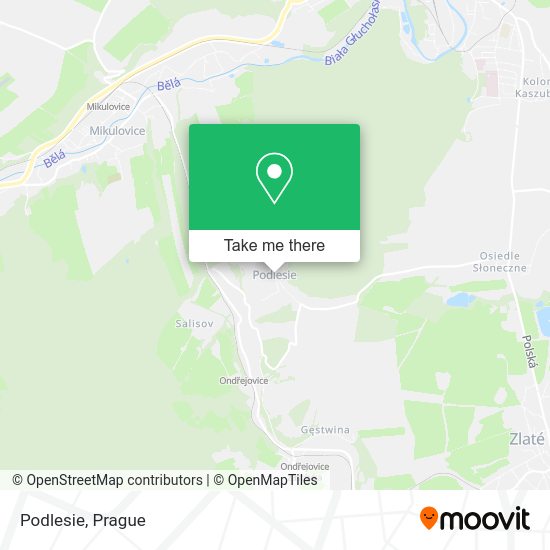 Карта Podlesie