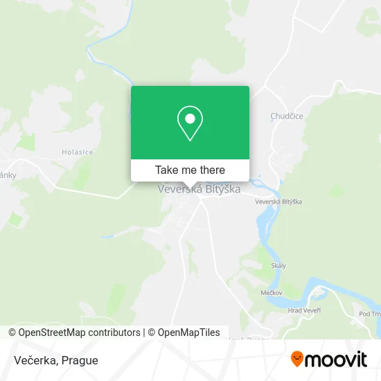 Карта Večerka