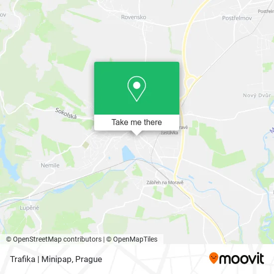 Карта Trafika | Minipap