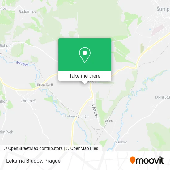 Карта Lékárna Bludov