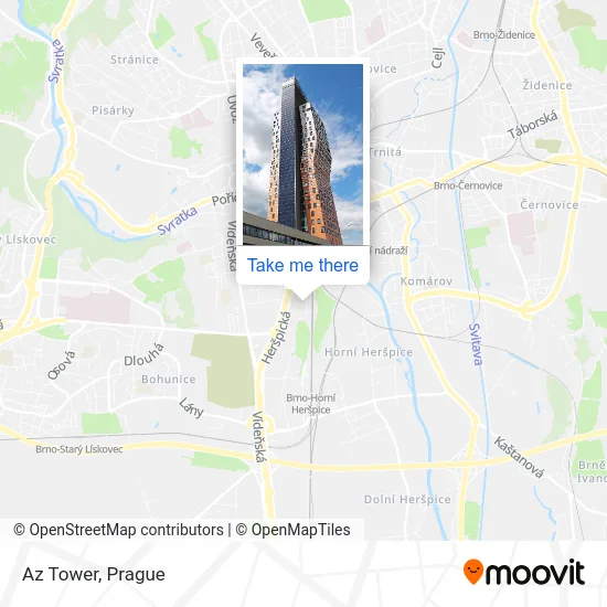 Карта Az Tower