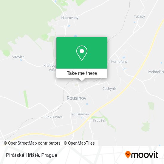Pirátské Hřiště map
