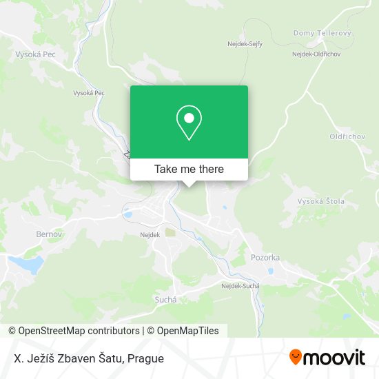 X. Ježíš Zbaven Šatu map