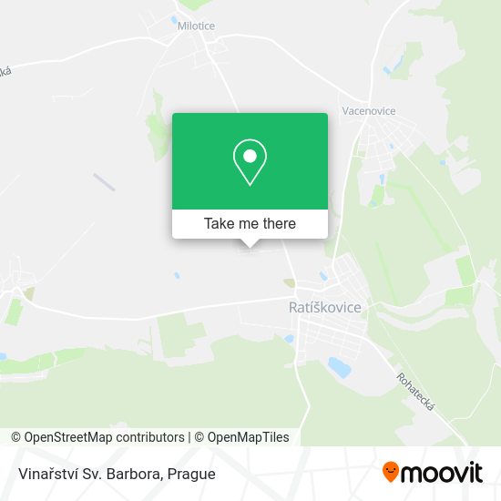 Vinařství Sv. Barbora map