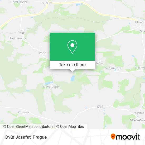 Карта Dvůr Josafat