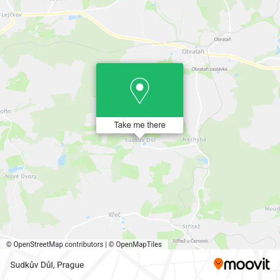 Карта Sudkův Důl