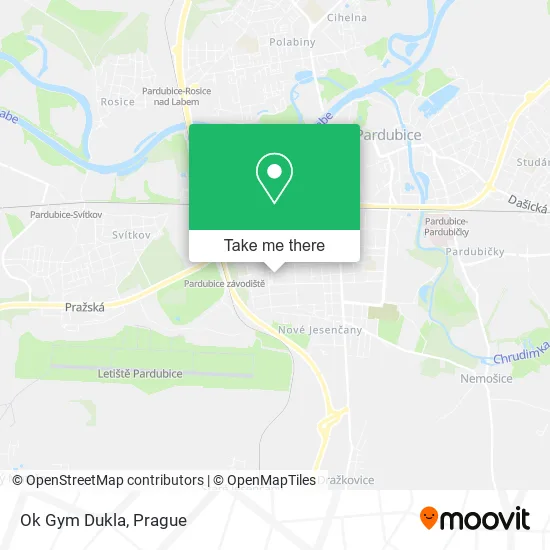 Карта Ok Gym Dukla