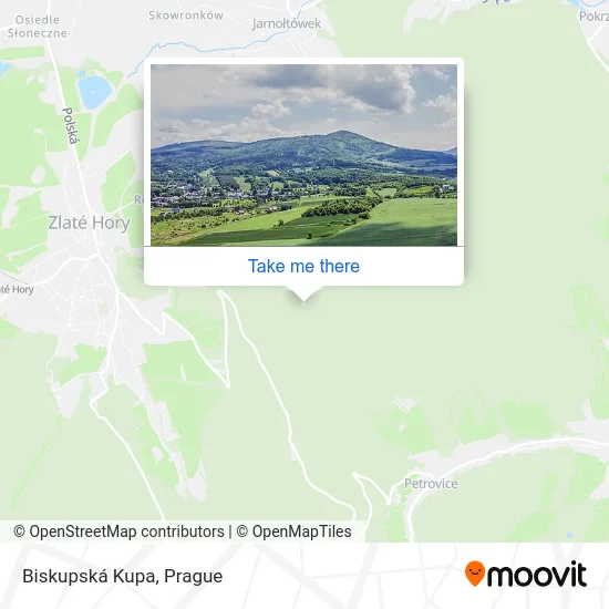 Карта Biskupská Kupa