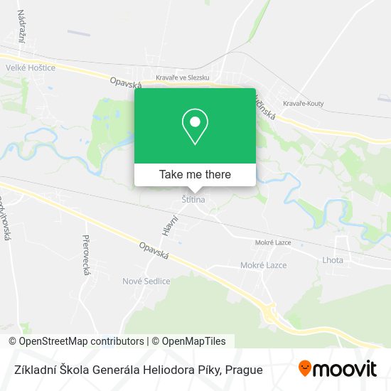 Zíkladní Škola Generála Heliodora Píky map