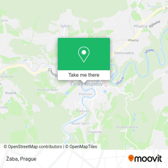 Карта Žába