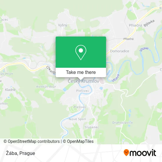 Карта Žába
