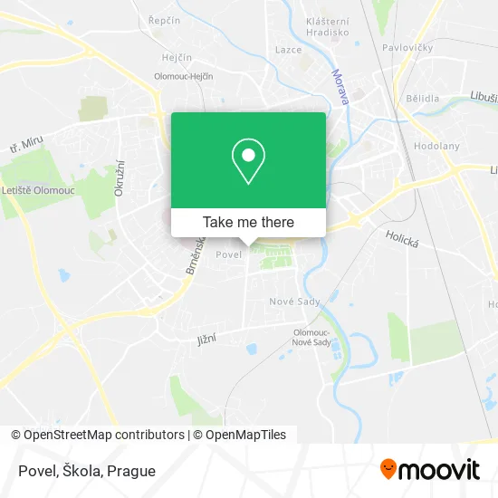 Карта Povel, Škola