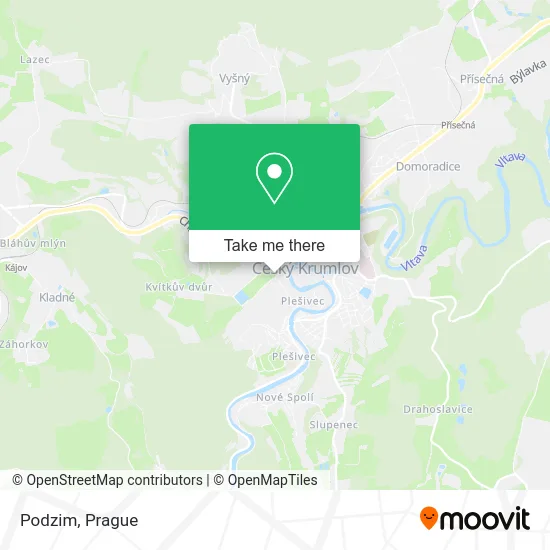 Карта Podzim