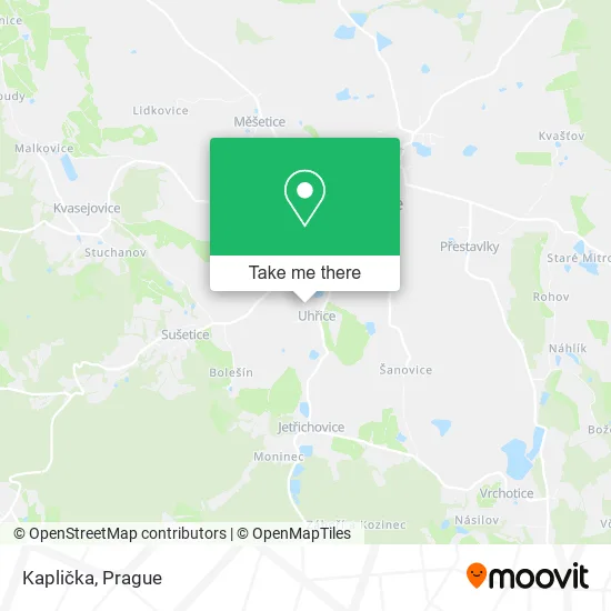 Карта Kaplička