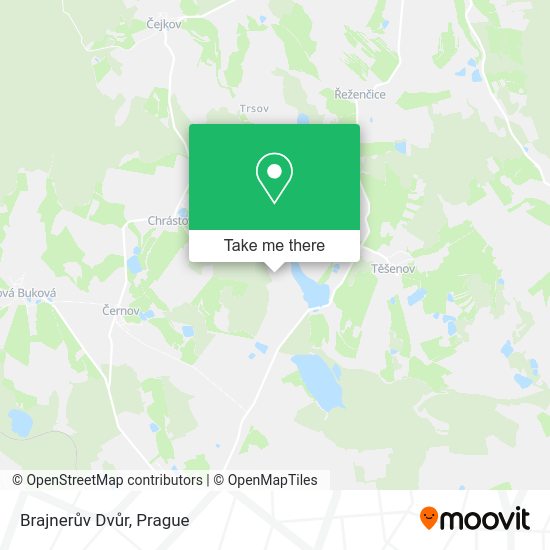 Brajnerův Dvůr map