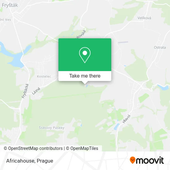 Карта Africahouse