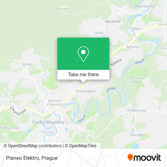 Карта Planeo Elektro