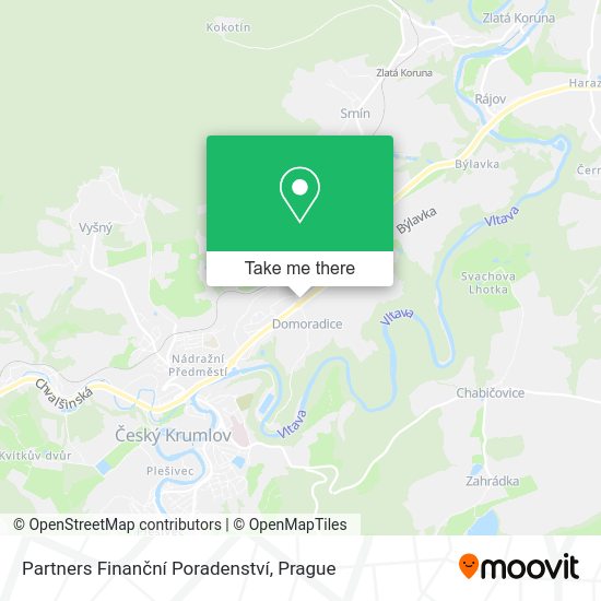 Partners Finanční Poradenství map