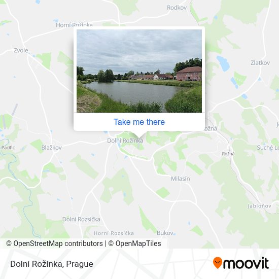 Dolní Rožínka map