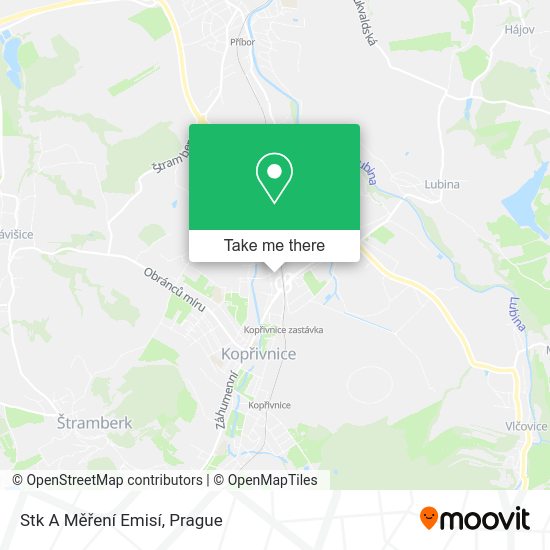 Stk A Měření Emisí map
