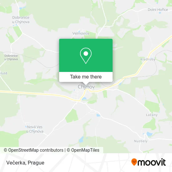 Карта Večerka