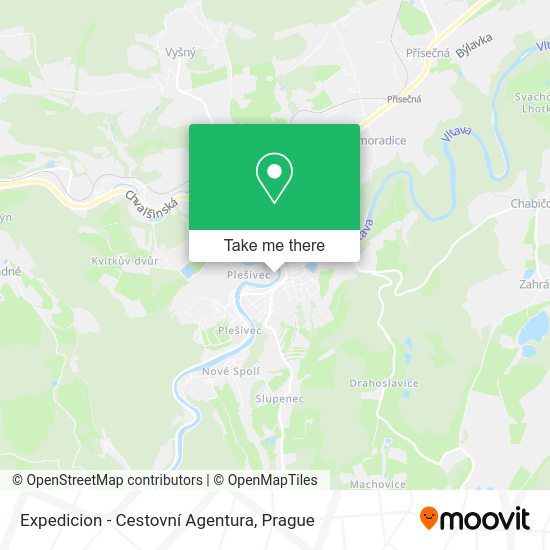 Expedicion - Cestovní Agentura map