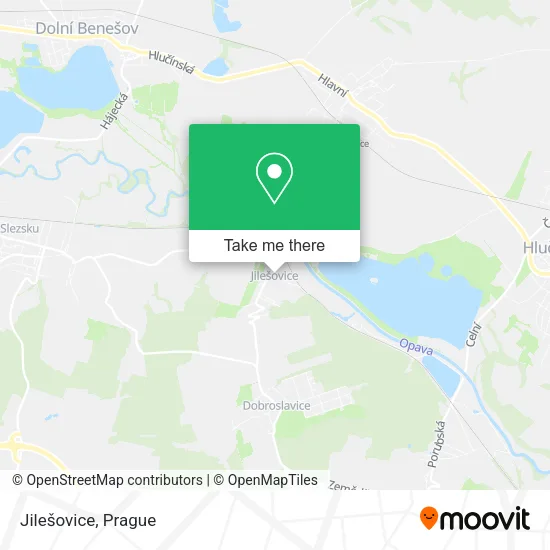 Карта Jilešovice