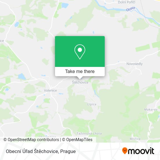 Obecní Úřad Štěchovice map