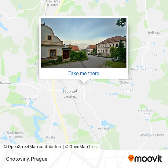 Карта Chotoviny