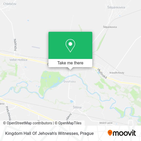 Kingdom Hall Of Jehovah's Witnesses map