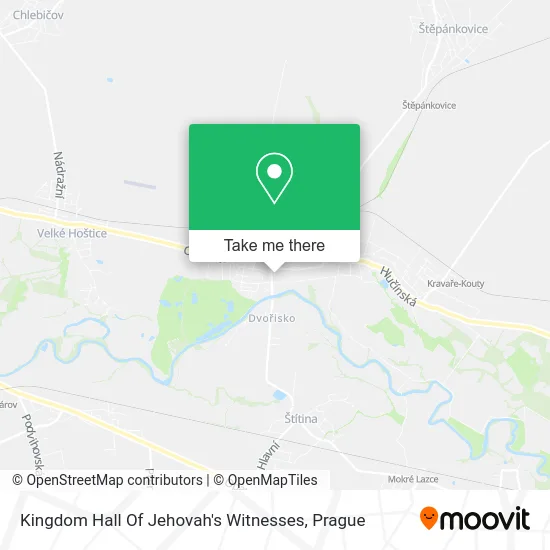 Карта Kingdom Hall Of Jehovah's Witnesses
