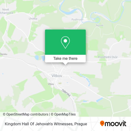 Kingdom Hall Of Jehovah's Witnesses map