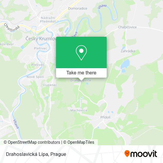 Drahoslavická Lípa map