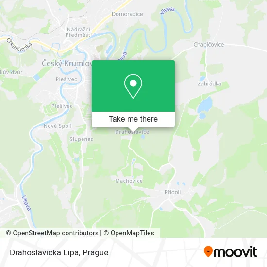 Карта Drahoslavická Lípa