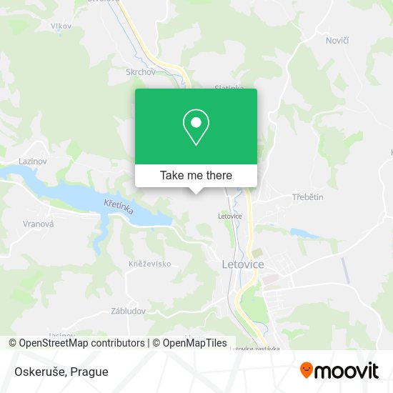 Oskeruše map